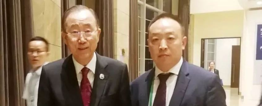 www.黄操逼联合国第八任秘书长潘基文会见赵章栓会长